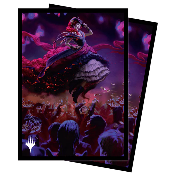 Deck Sleeves - Ultra Pro - Deck Protector - Magic: The Gathering - Outlaws of Thunder Junction C (100 ct.) - Olivia, Opulent Outlaw
