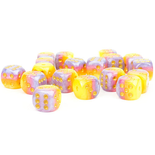 Dice - Sirius - D6 Set (18 ct.) - 12mm - Tahitain Sunset