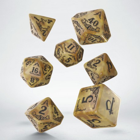 Dice - Q-Workshop - Polyhedral Set (7 ct.) - 16mm - Pathfinder Dice Set - Azlant
