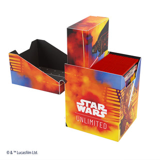 Deck Box - Gamegenic - Star Wars: Unlimited - Soft Crate - Luke/Vader