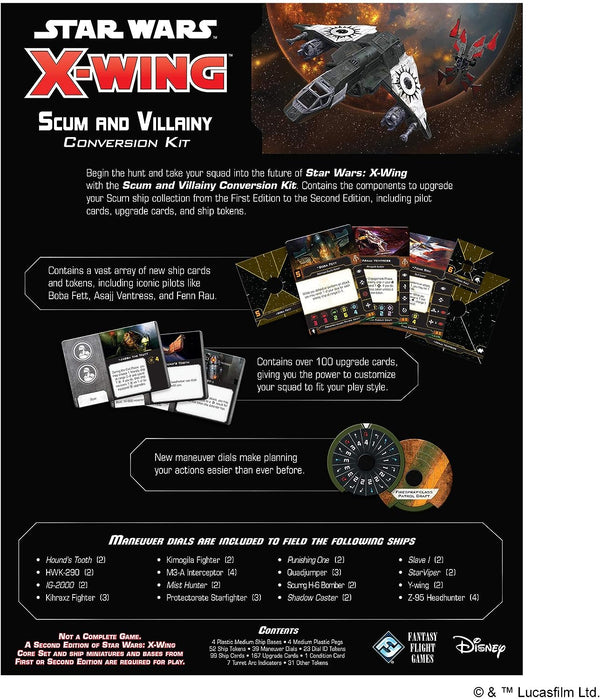 Star Wars X-Wing (2nd Edition) - Scum and Villainy Conversion Kit
