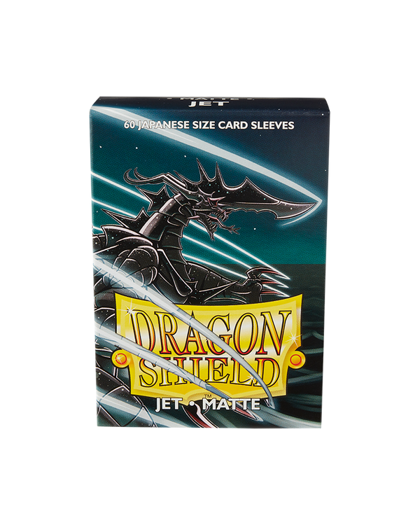 Deck Sleeves (Small) - Dragon Shield - Japanese - Matte - Jet (60 ct.)