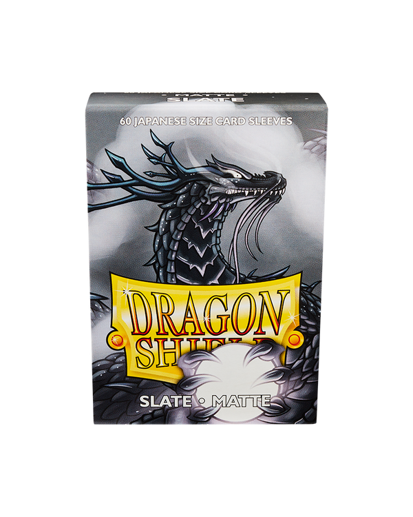 Deck Sleeves (Small) - Dragon Shield - Japanese - Matte - Slate (60 ct.)