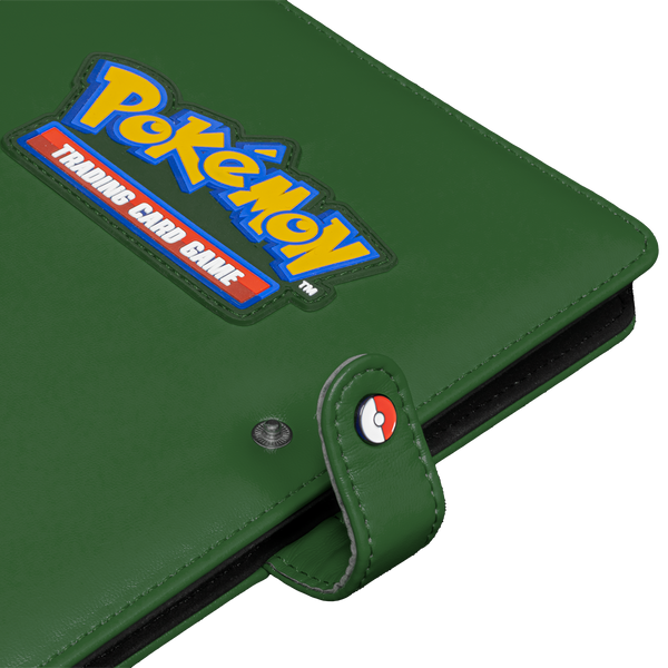 Binder - Ultra Pro - 4-Pocket Premium Snap Binder - Pokémon - Green