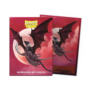 Deck Sleeves - Dragon Shield - Art - Brushed- Valentine Dragons 2024 (100 ct.)