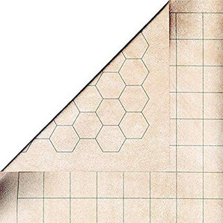 Gaming Mat - Chessex - Double-Sided - Mondomat (1-Inch Squares/Hexes)