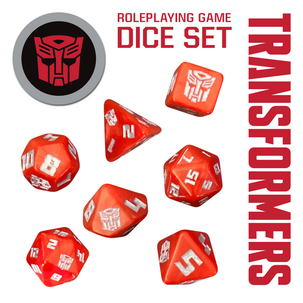Transformers RPG - Dice Set