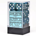 Dice - Chessex - D6 Set (12 ct.) - 16mm - Speckled - Sea