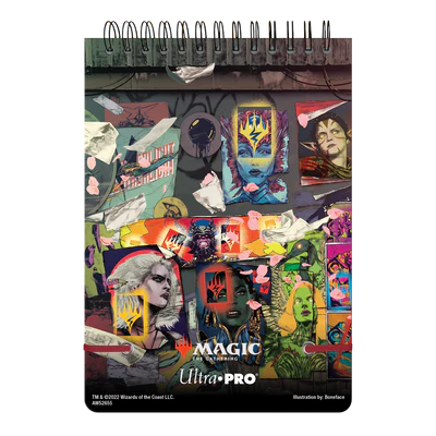 Notepad - Ultra Pro - Magic: The Gathering - Spiral Life Pad - March of the Machine