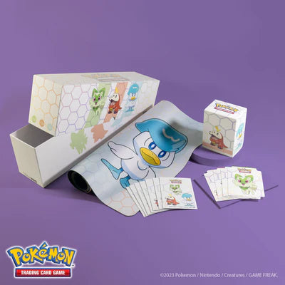Playmat + Sleeves + Deck Box + Rangement - UP - Pokémon - Paldea