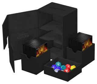 Deck Box - Ultimate Guard - Twin Flip 'n' Tray 160+ - Monocolor Black