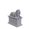 Pathfinder Deep Cuts - Unpainted Miniatures - Stone Lion