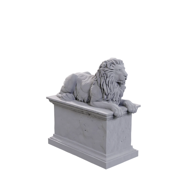Pathfinder Deep Cuts - Unpainted Miniatures - Stone Lion
