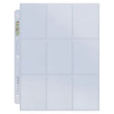Ultra Pro - Card Storage - Pages - 9-Pocket Platinum Card Storage - Pages for Standard Sized Cards (100 ct.)