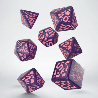 (NOT FOR SALE UNTIL 10/15/2025) Dice - Q-Workshop - Cow Dice Set - RaMOOa (7 ct.) (Copy)