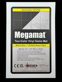 Gaming Mat - Chessex - Double-Sided - Megamat - Black/Grey