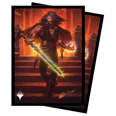 Deck Sleeves - Ultra Pro - Deck Protector - Magic: The Gathering - Dominaria United B (100 ct.) - Jared Carthalion