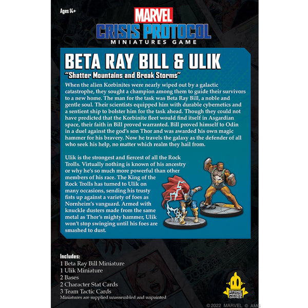 Marvel Crisis Protocol - Beta Ray Bill & Ulik