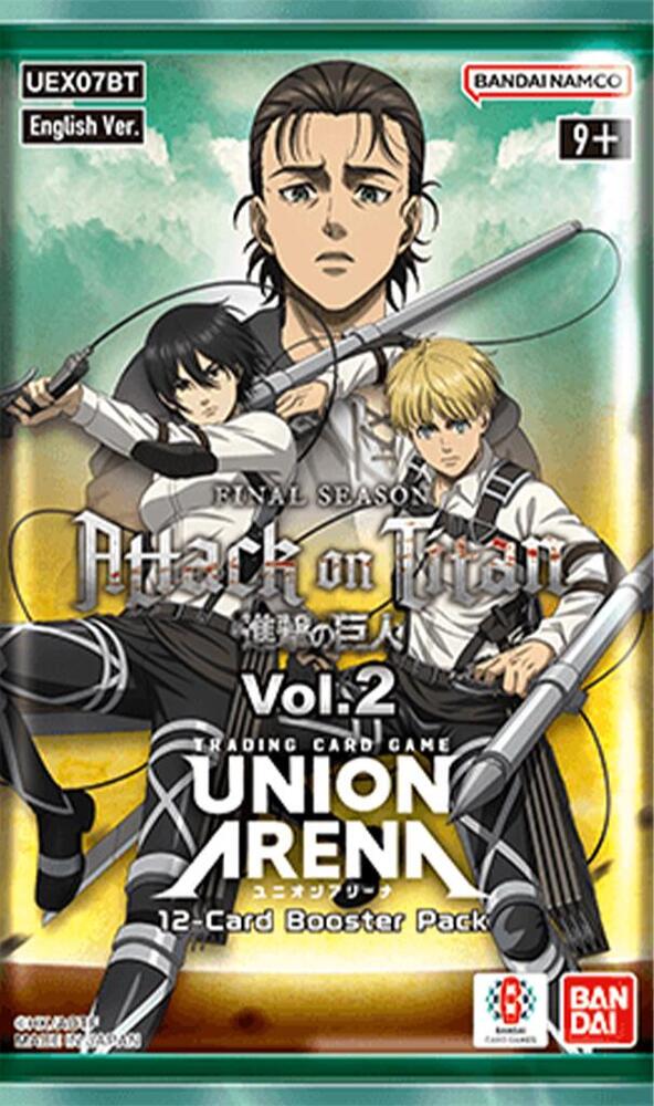 Union Arena TCG - Attack on Titan Vol. 2 Booster Pack