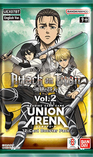 Union Arena TCG - Attack on Titan Vol. 2 Booster Pack
