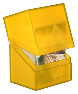 Deck Box - Ultimate Guard - Boulder Deck Case 80+ - Amber