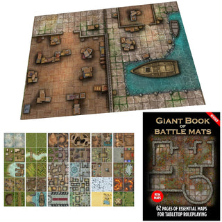 Gaming Mat - Loke Battle Mats - Giant Book of Battle Mats (Revised)