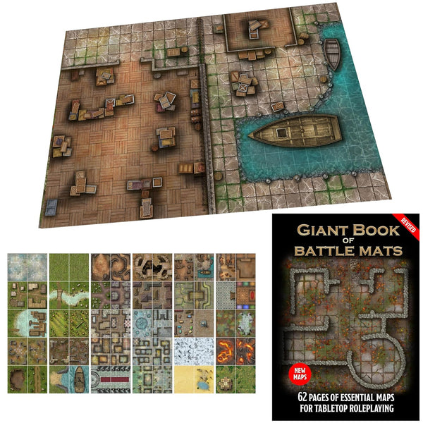 Gaming Mat - Loke Battle Mats - Giant Book of Battle Mats (Revised)