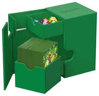 Deck Box - Ultimate Guard - Flip 'n' Tray 100+ - Monocolor Green