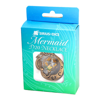 Sirius Dice - Mermaid D20 Necklace
