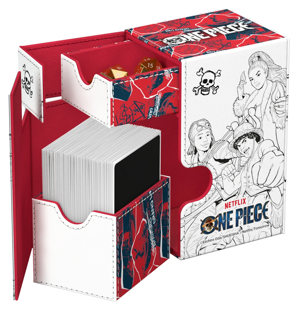Deck Box - Ultimate Guard - Flip 'n' Tray 80+ - One Piece - Sketch
