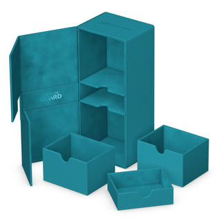 Deck Box - Ultimate Guard - Twin Flip 'n' Tray 266+ - Monocolor - Petrol