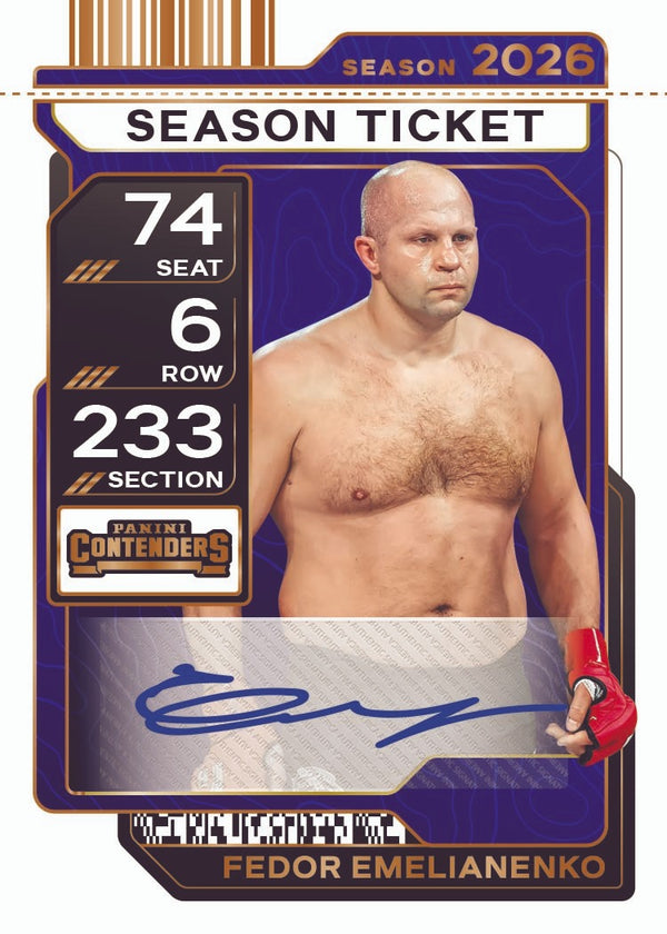 2026 Panini PFL Hobby Box