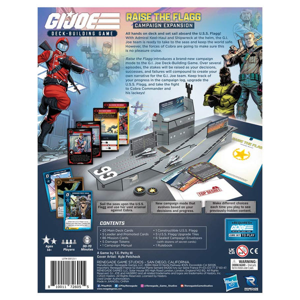 G.I. Joe Deck-Building Game - Raise the Flagg Expansion