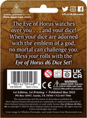 Dice - Steve Jackson Games - D6 Set (6 ct.) - 16mm - Eye of Horus