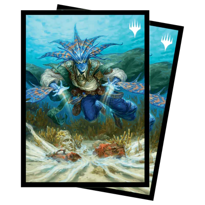 Deck Sleeves - Ultra Pro - Deck Protector - Magic: The Gathering - Murders at Karlov Manor B (100 ct.) - Morska, Undersea Sleuth