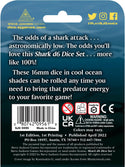 Dice - Steve Jackson Games - D6 Set (6 ct.) - 16mm - Shark