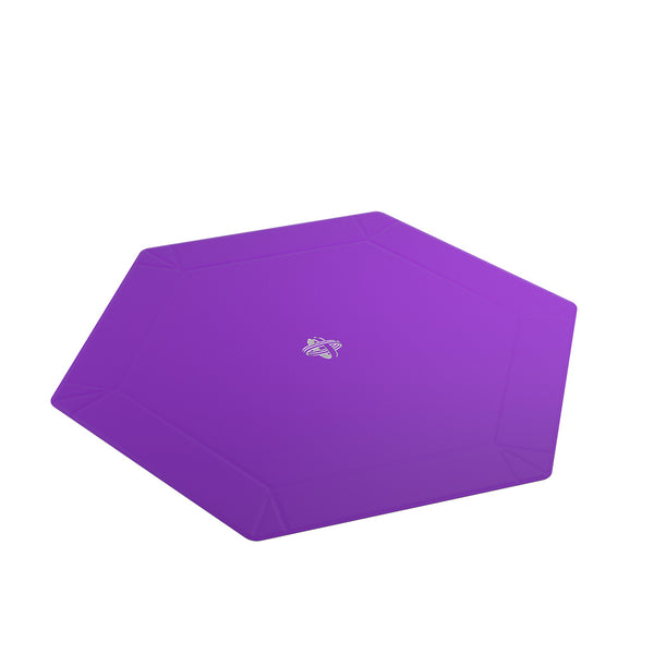 Dice Tray - Gamegenic - Magnetic Hexagonal - Black/Purple