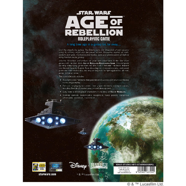 Star Wars RPG - Age of Rebellion - Core Rulebook