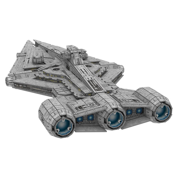 Star Wars - The Mandalorian - Imperial Light Cruiser - Paper Model Kit - 3D Puzzle (265 Pcs.)