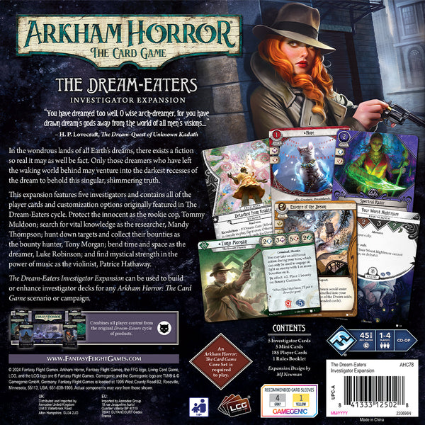 Arkham Horror: The Card Game (LCG) - The Dream-Eaters Investigator Expansion