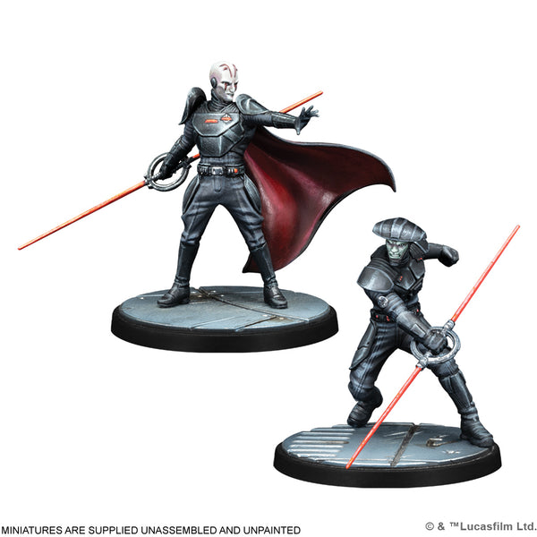 Star Wars Shatterpoint - Jedi Hunters Squad Pack - Grand Inquisitor - Reva - Fifth Brother - Fourth Sister