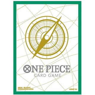 Deck Sleeves - Bandai - One Piece TCG - Official Sleeves 5 - Standard Green (70 ct.)