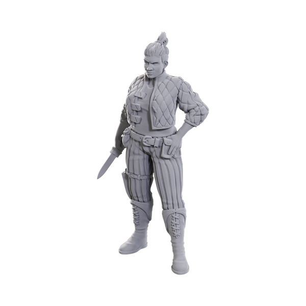 Pathfinder Deep Cuts - Unpainted Miniatures - Cutpurses Male & Female