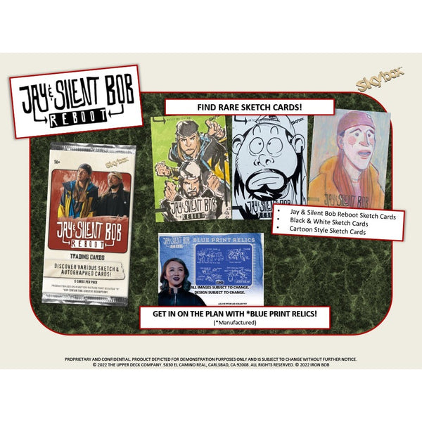 2023 Upper Deck Jay and Silent Bob Reboot Trading Cards Hobby Box