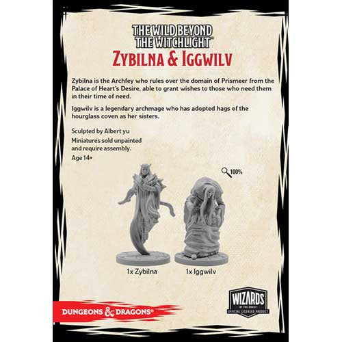 D&D - The Wild Beyond the Witchlight - Witch Queen & Iggwilv (2 Miniatures)