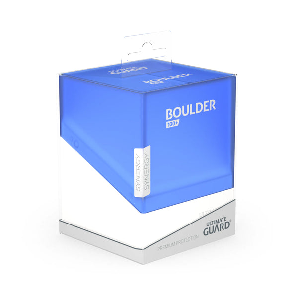 Deck Box - Ultimate Guard - Boulder Deck Case 100+ - Synergy White/Blue