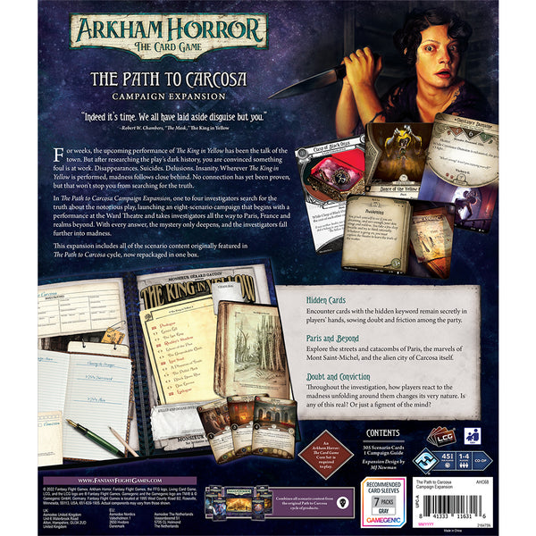 Arkham Horror: The Card Game - The Path to Carcosa Campaign Expansion (LCG)