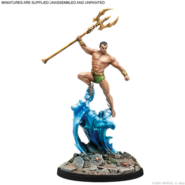 Marvel Crisis Protocol - Black Panther, Chosen of Bast & Namor, the Sub-Mariner Character Pack