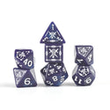 Dice - Sirius - Polyhedral RPG Set (15 ct.) - 16mm - Adventure Dice - Rogue Purple