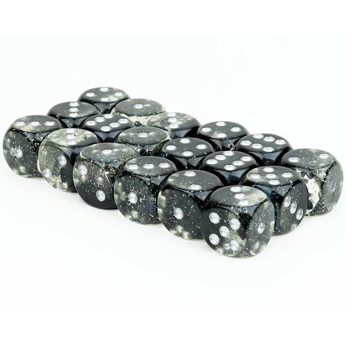 Dice - Sirius - D6 Set (18 ct.) - 12mm - Spades